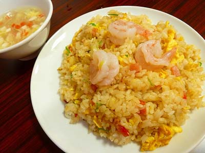 昇龍の絶品エビチャーハン♪