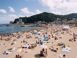 熱海の海水浴場サンビーチ